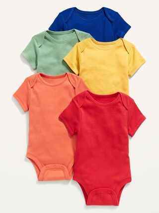 5-Pack Short-Sleeve Bodysuit for Baby | Old Navy (US)