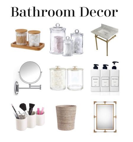 Bathroom decor and storage ideas. Powder room mirrors vanity organization ideas amazon find 


#LTKstyletip #LTKfindsunder100 #LTKhome
