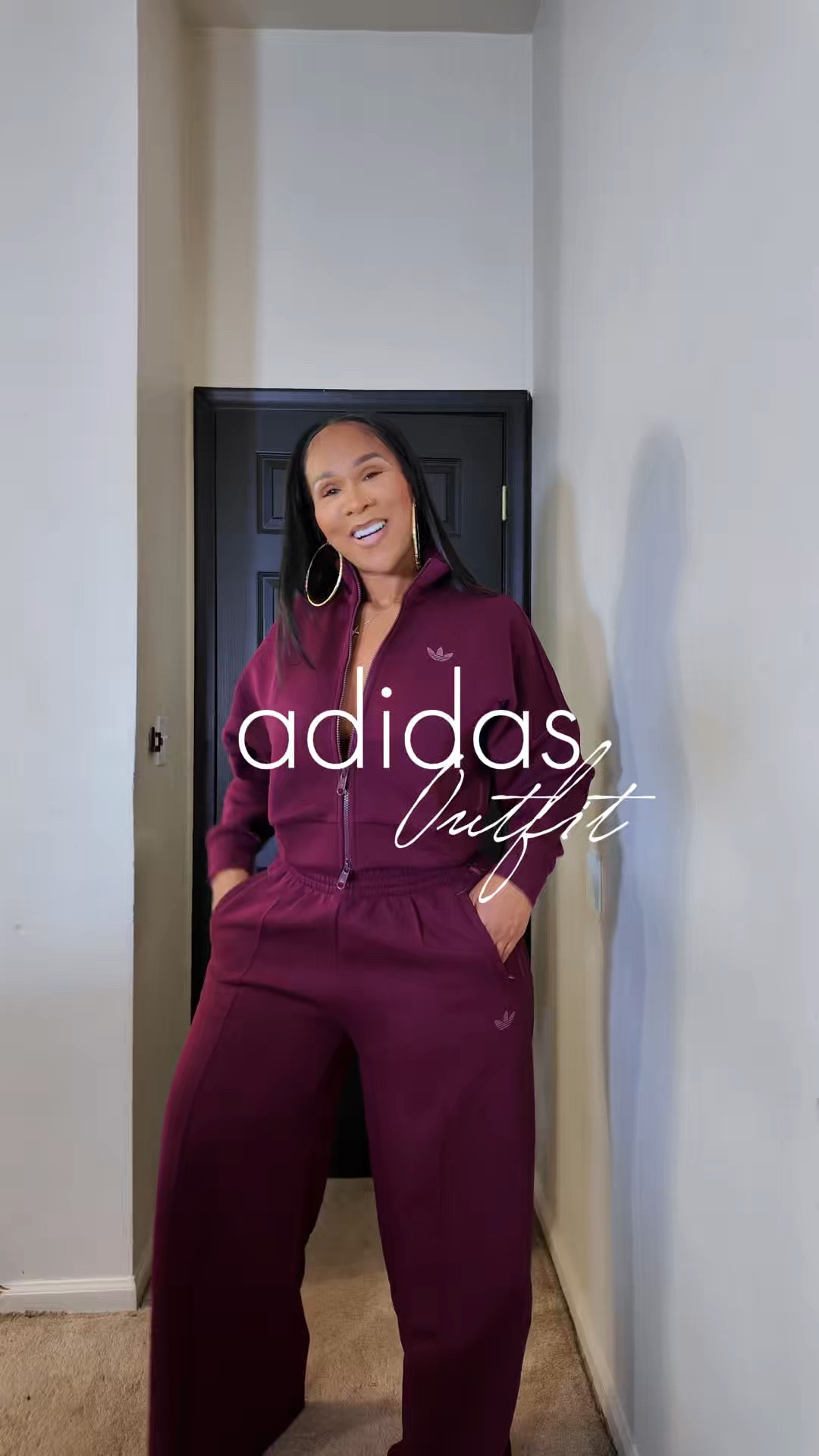 Y'all, your adidas set girl is here.
This set comes in 6 colors... which one are you choosing? 

I’m 5’7 185lbs 
Top: Small
Bottoms: Large

#LTKootd #LTKMidsize #LTKActive
