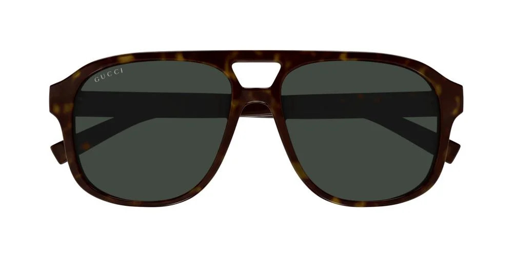 Gucci Eyewear Pilot Frame Sunglasses | Cettire Global