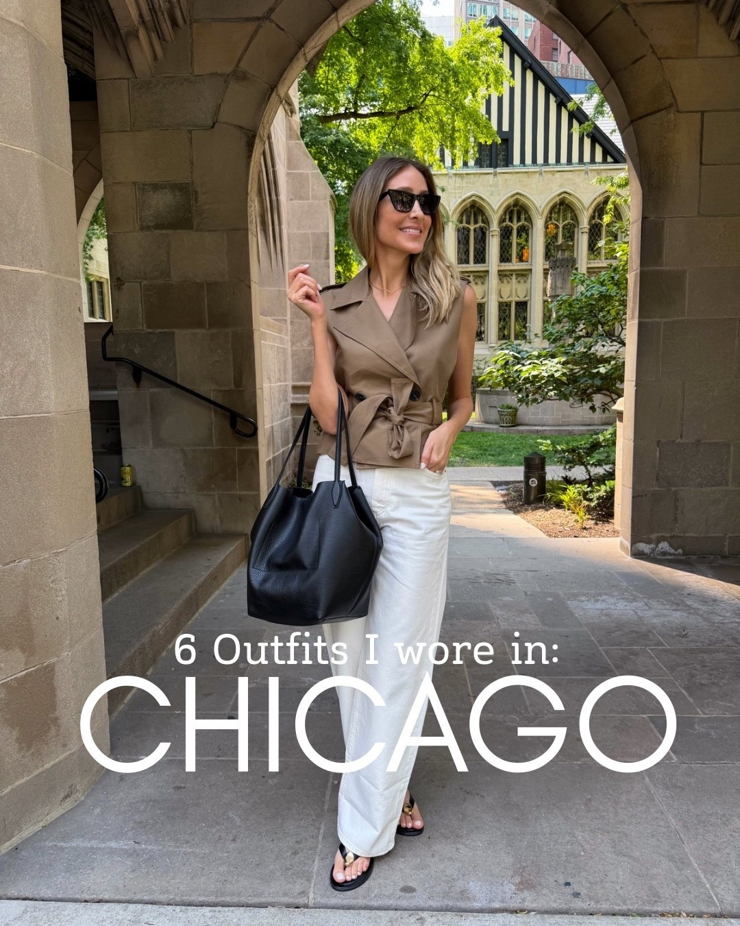 Outfits I wore in Chicago this week during our fast summer vacation in the city 
For Spanx use code: ALINEXSPANX for 15% off and free shipping on your first purchase

#LTKTravel #LTKTall #LTKOver40