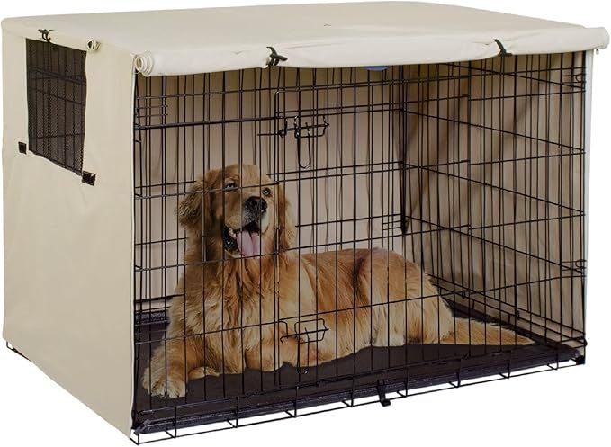 Explore Land 30 inches Dog Crate Cover Durable Polyester Pet Kennel Cover Universal Fit for Wire ... | Amazon (US)