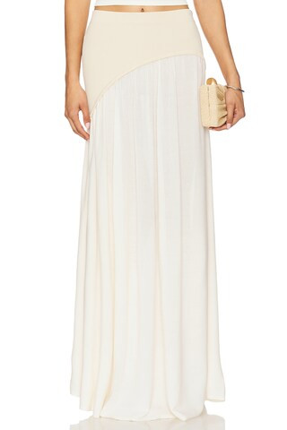 The Soglio Skirt in Brule & Khaki | Revolve Clothing (Global)