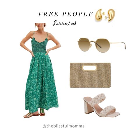 This gorgeous Free People dress is so perfect for summer and I styled it with some neutral accessories.

#LTKStyleTip #LTKParties #LTKSeasonal