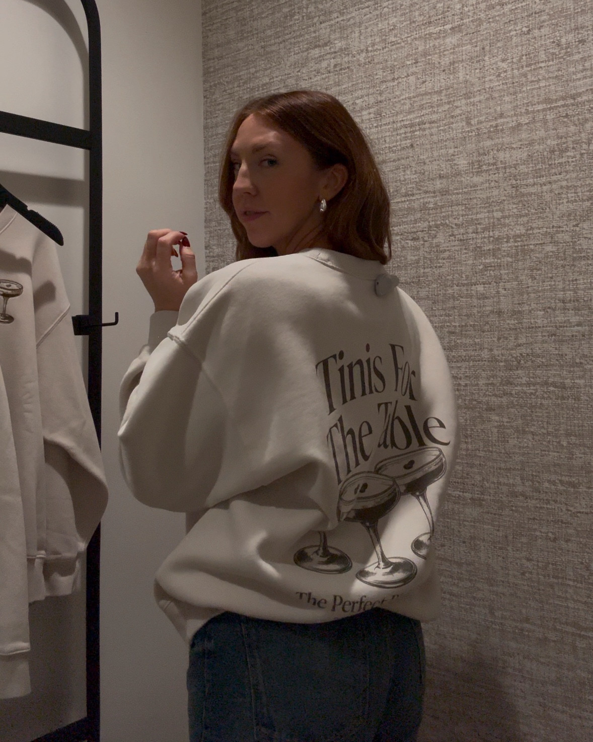 I was in @abercrombie tonight and found the cutest espresso martini crew neck sweaters…but heads up, they aren’t on the website so you’ll have to run and look in-store. 

I’m linking a handful of my other faves since they have a 20% off sale going on right now. 

this crew is the perfect gift for your martini drinking gal pals 🍸🤎

#LTKFindsUnder100 #LTKHoliday #LTKGiftGuide