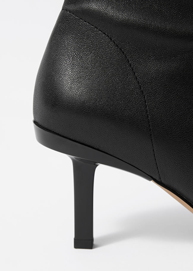 Stretch-Leather Ankle Boots | & Other Stories (EU + UK)