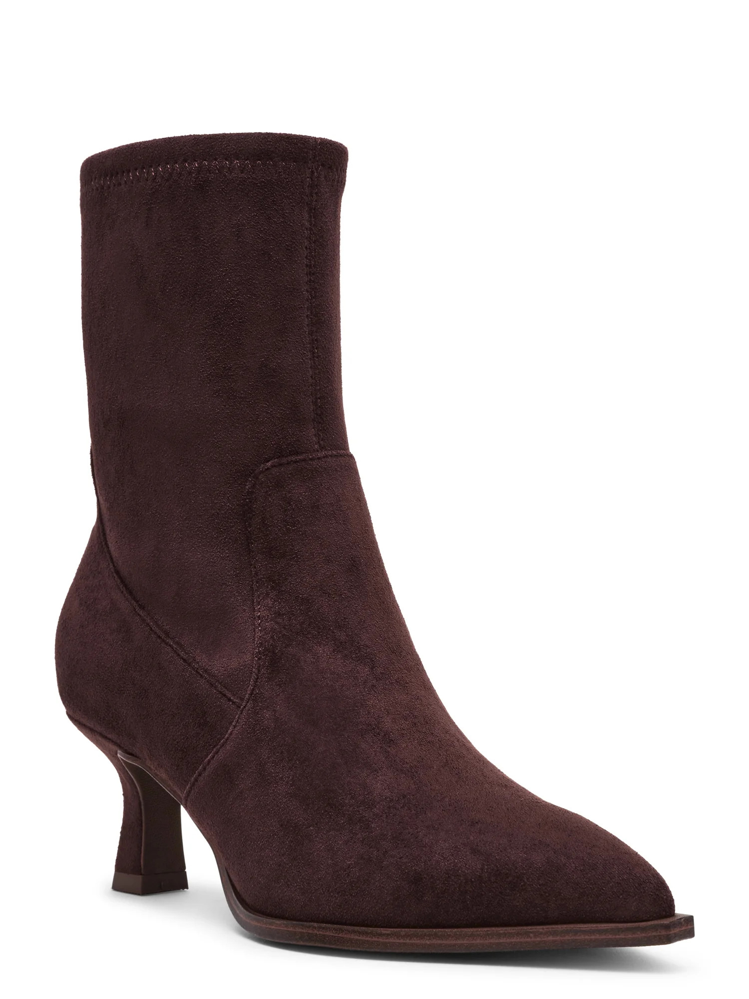 DV Dolce Vita Women's Lalana Kitten Heel Sock Boot | Walmart (US)