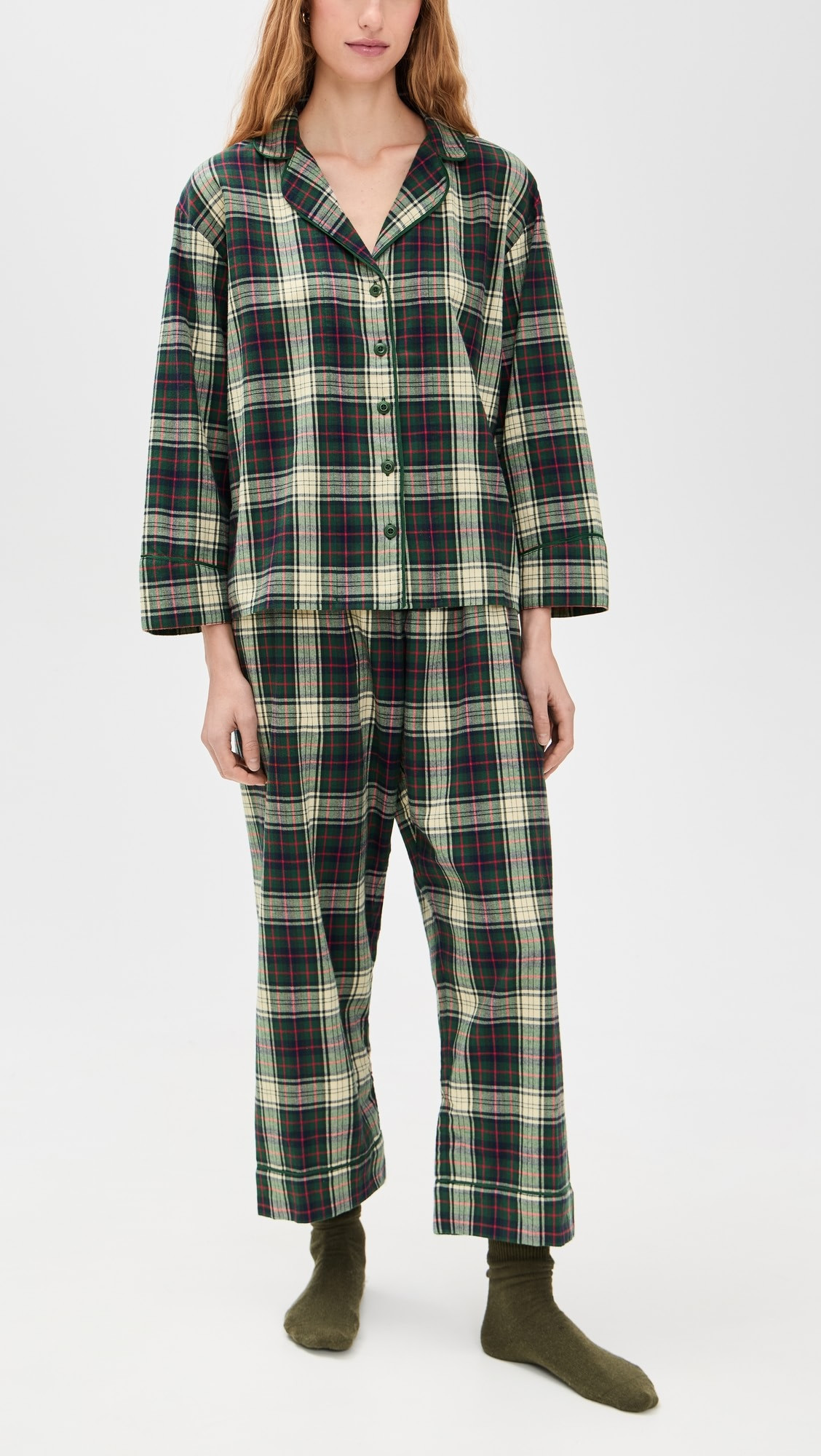 The Flannel Pajama Top | Shopbop