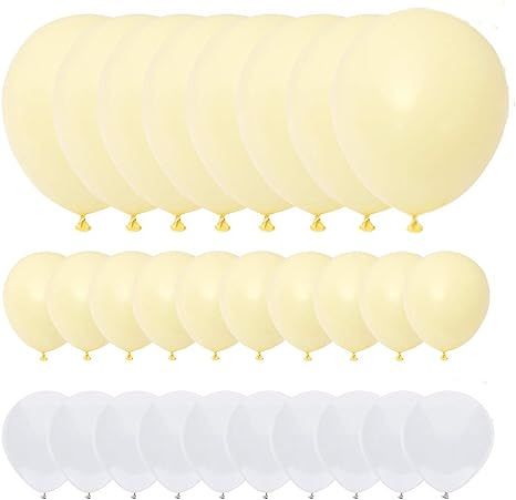 Party Pastel Balloons 150 pcs Macaron Balloons kit for Birthday Baby Shower Wedding Engagement An... | Amazon (US)