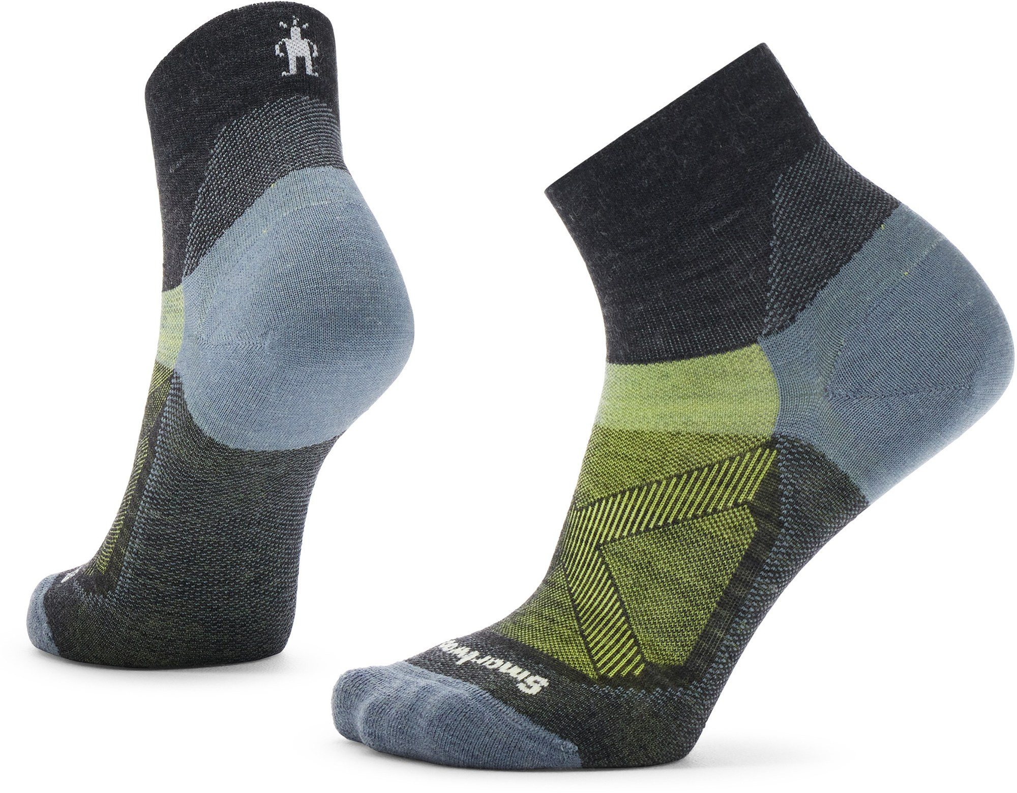 Smartwool Women's Bike Zero Cushion Ankle Socks Blue L | REI