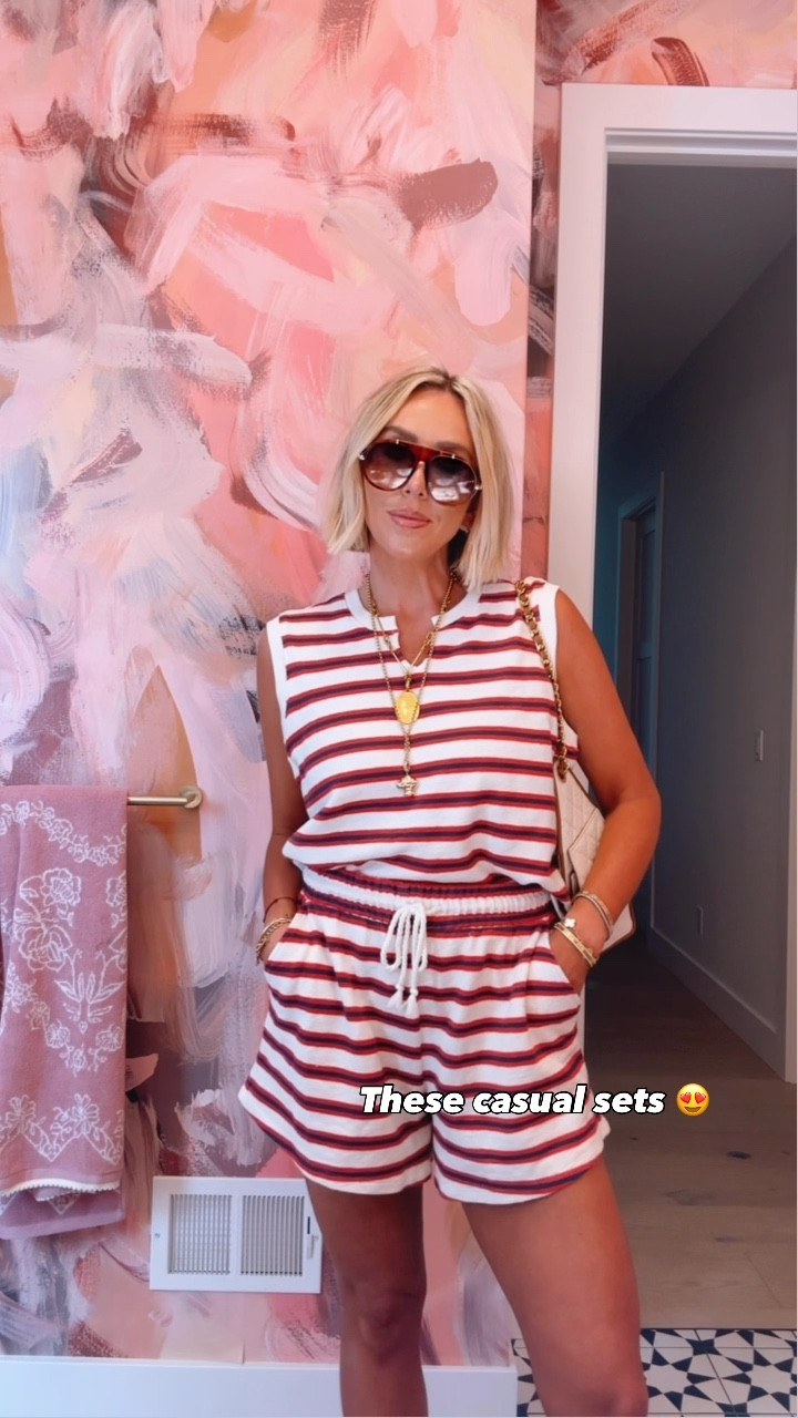 Casual sets from Target 🛒 perfect weekend wear/busy mom on the go wear 😍