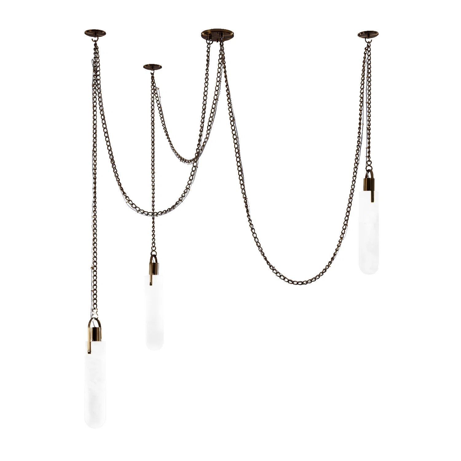 Flint 3 Light LED Multi-Drop Pendant | Wayfair North America