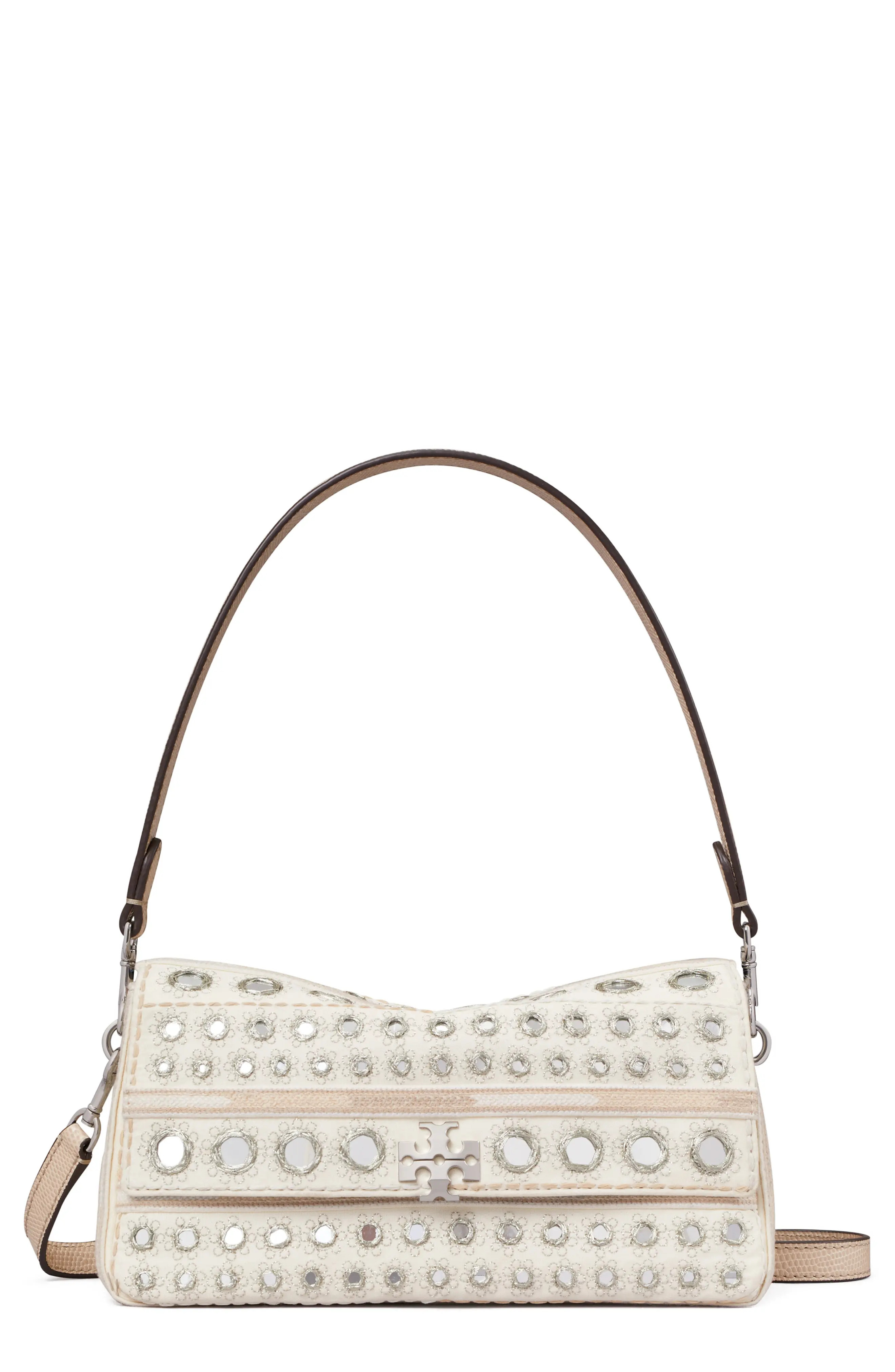 Tory Burch Small Charlie Embellished Shoulder Bag (Women) | Nordstrom | Nordstrom