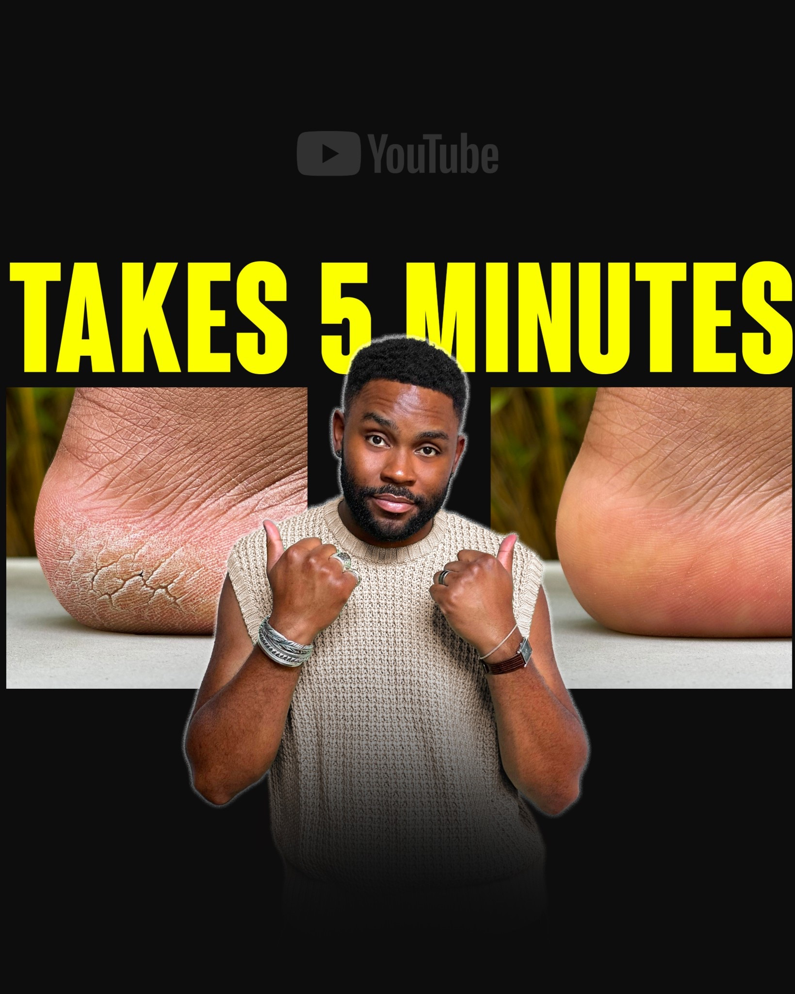 How i FIXED my CRUSTY feet

#LTKMens