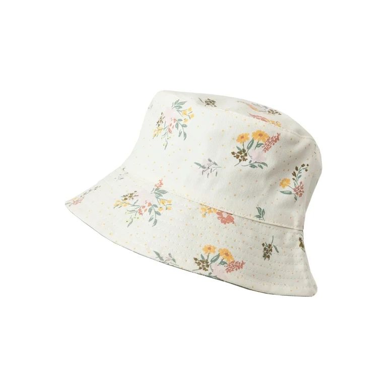 Wonder Nation Floral Reversible Bucket Hat | Walmart (US)