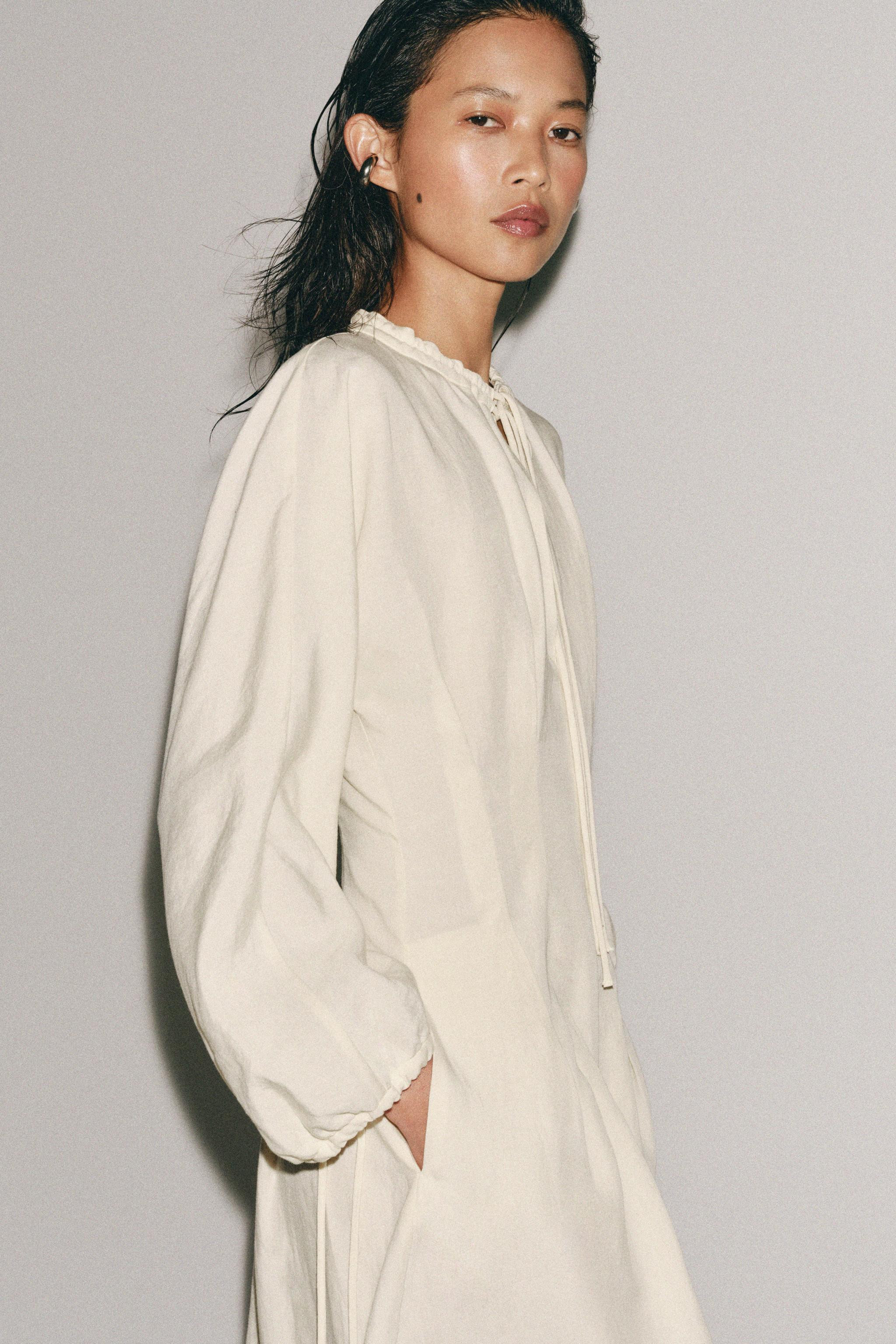 ZW COLLECTION FITTED WAIST DRESS | Zara UK
