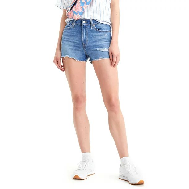 Levi’s Women's High-Waisted Jean Shorts | Walmart (US)