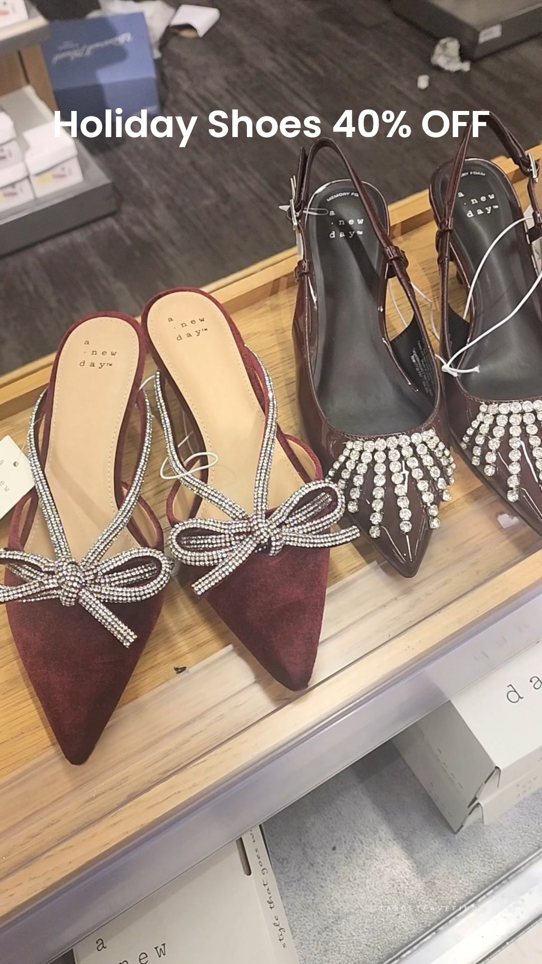 Holiday heels that look designer… but they’re 40% off at Target today. 🤍✨

I rounded up 5 neutral holiday heels you can wear year-round — subtle sparkle, classic colors, and comfortable heel heights you can actually walk in. These are the kind of pieces that make every outfit feel a little more polished (and a little more festive).

#LTKSaleAlert #LTKFindsUnder50 #LTKShoeCrush