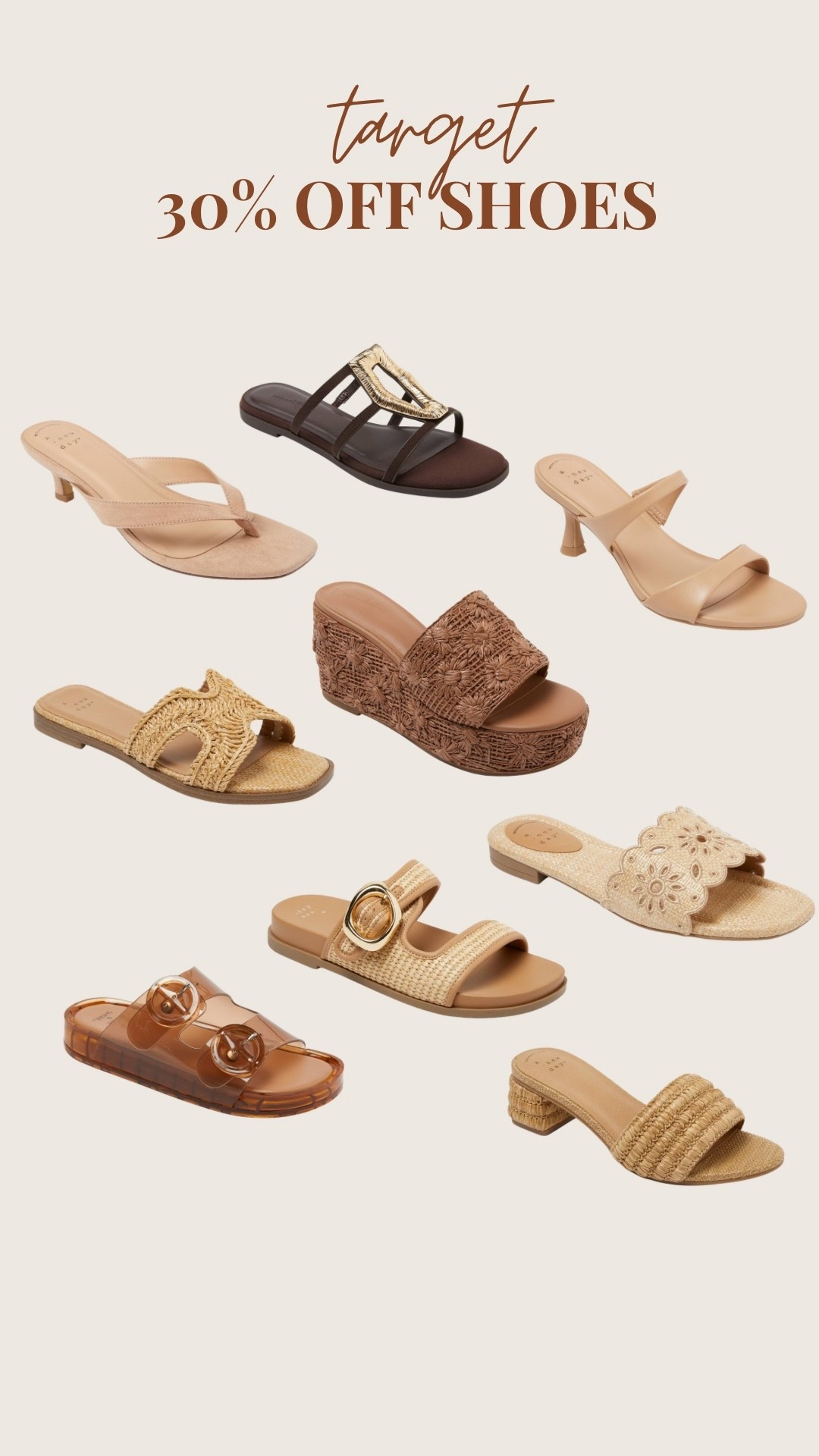 Target Shoes are 30% off this weekend!