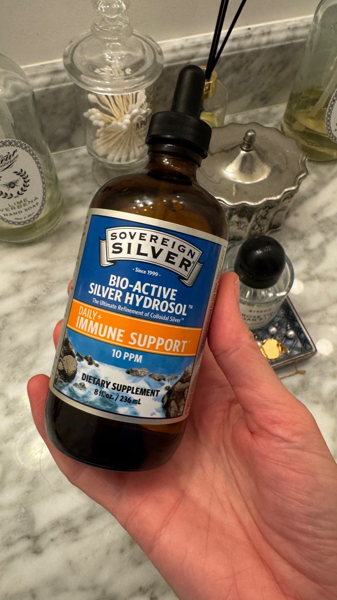 Colloidal Silver is the number one tool in my arsenal!! Liquid, gel, spray, all on hand at all times