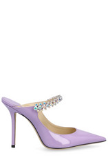 Jimmy Choo Bing 100 Pointed Toe Mules | Cettire Global