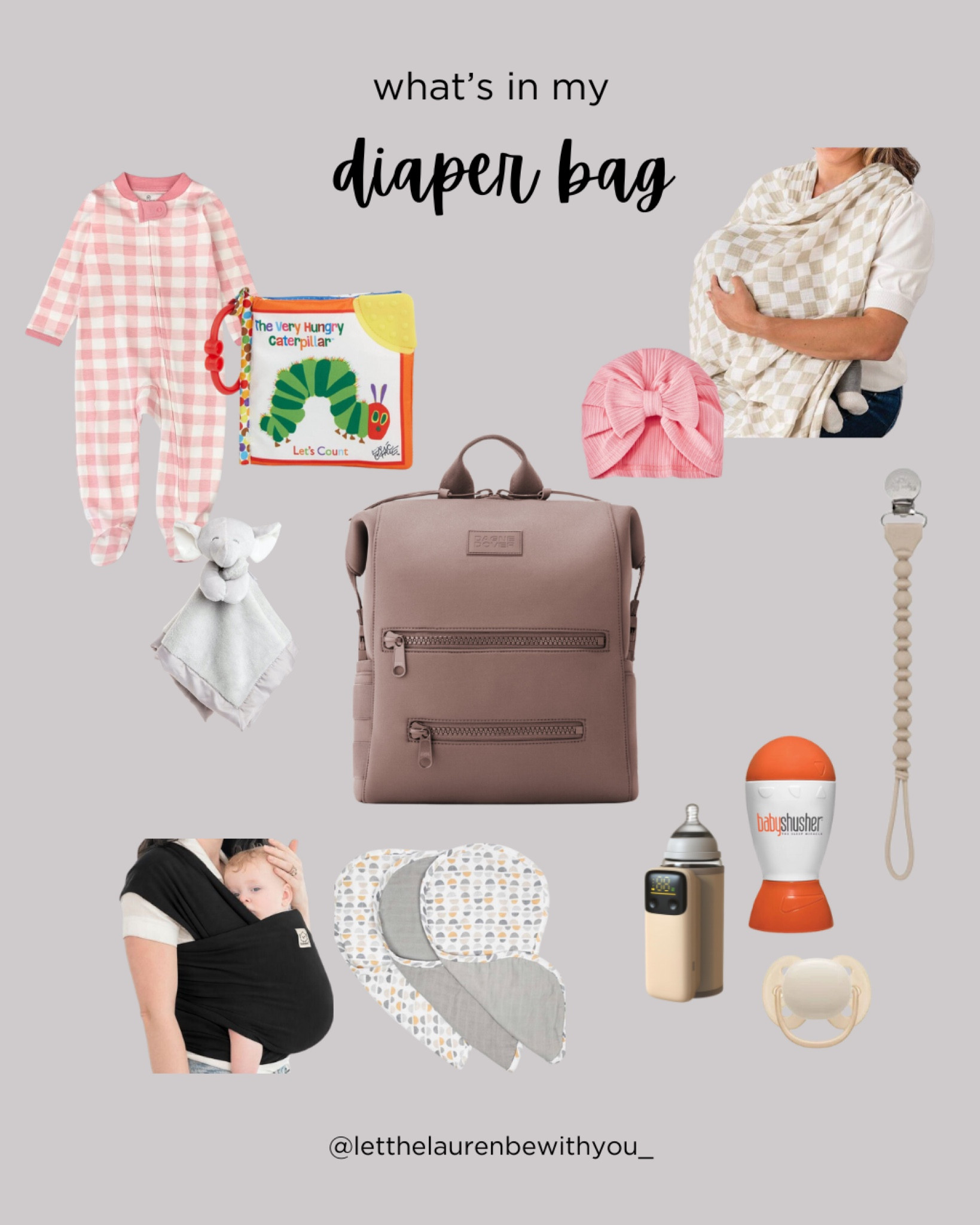 All the diaper bag necessities for life on the go with a baby!#LTKGiftGuide 

#LTKKids #LTKBaby