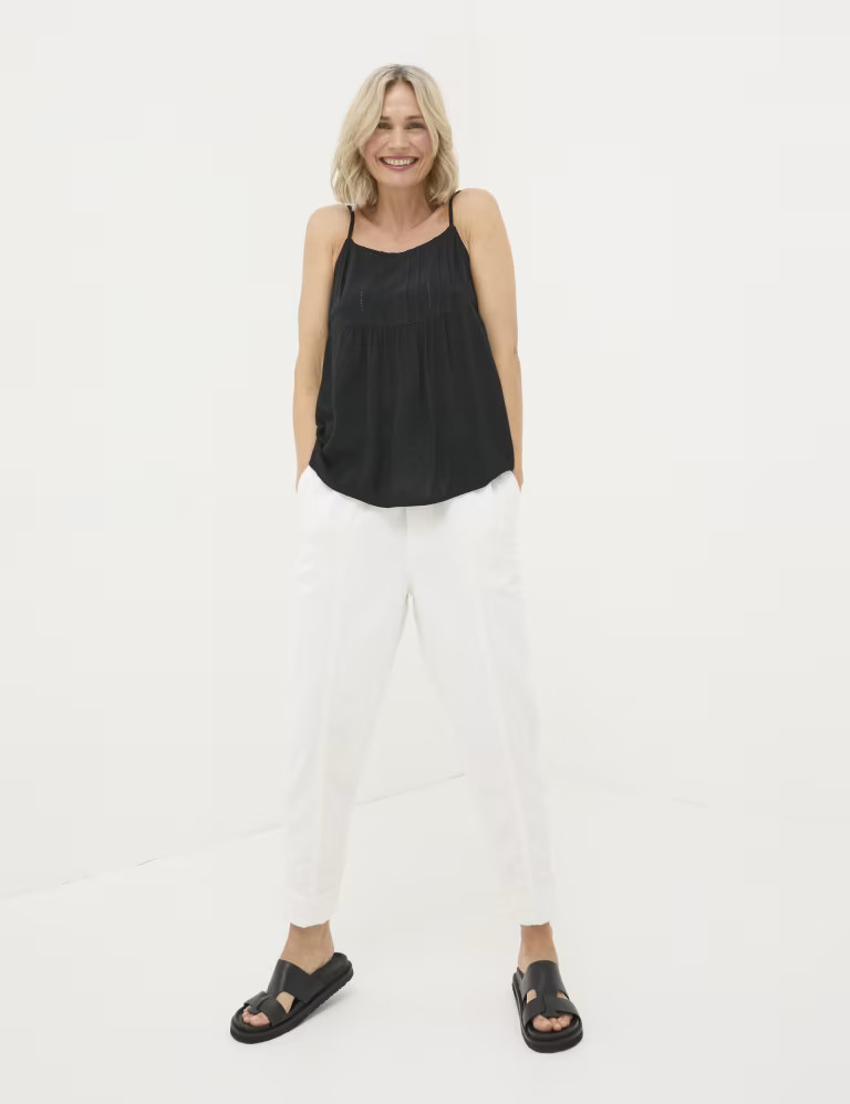 Pleat Detail Cami Top | Marks & Spencer (UK)