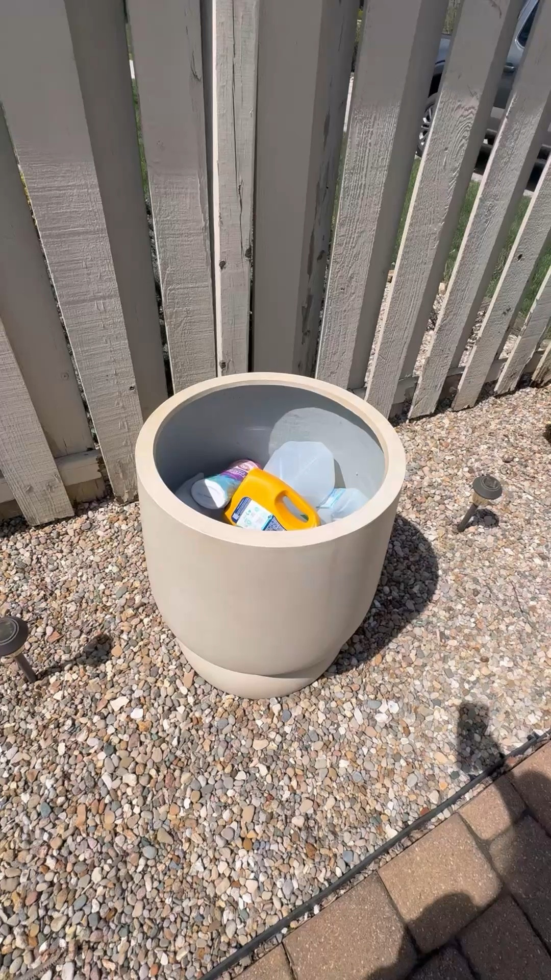 DIY fountain for your outdoor pleasure! #solarfountain #outdoordecor #flowers #planter 

#LTKHome #LTKOver40 #LTKSeasonal