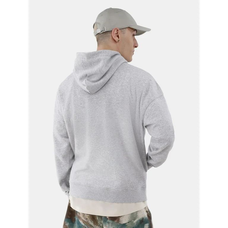 No Boundaries All Gender Oversized Fleece Hoodie with Long Sleeves, Men's Sizes XS-5XL | Walmart (US)