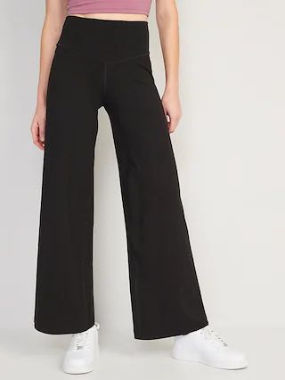 Extra High-Waisted PowerChill Wide-Leg Pants | Old Navy (US)