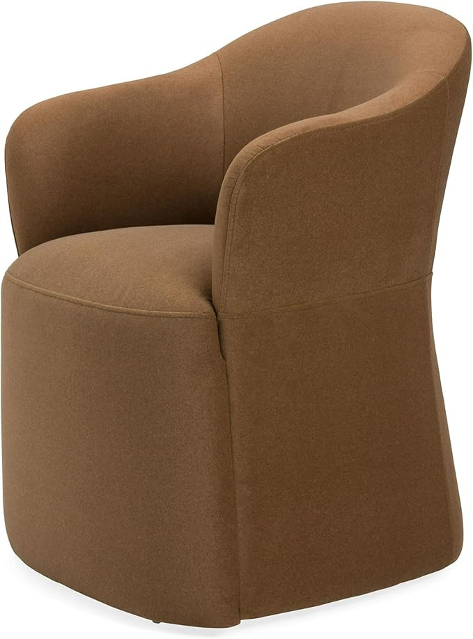 Limari Home Vivid Collection Modern Kitchen Fabric Dining Chair, Brown | Amazon (US)