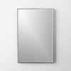 Click for more info about Graduate Black Rectangular Mirror 24"x36" | CB2