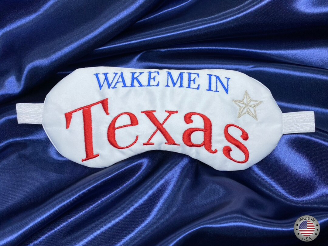 Wake Me in Texas Sleep Mask . Family Trip . Girls Getaway . - Etsy | Etsy (US)