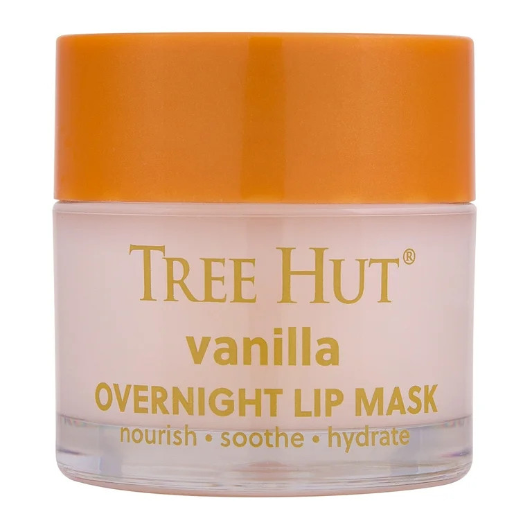Tree Hut Vanilla Hydrating Overnight Lip Mask, 0.6 oz | Walmart (US)