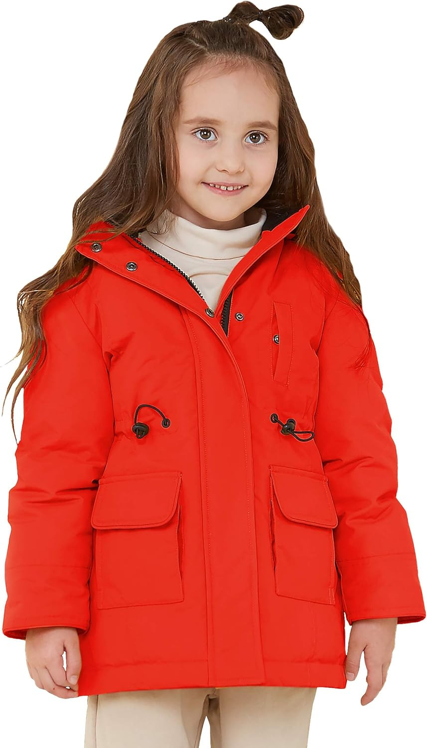 Orolay Children Down Coats Girls Quilted Hooded Coat Boys Warm Jackets | Amazon (US)