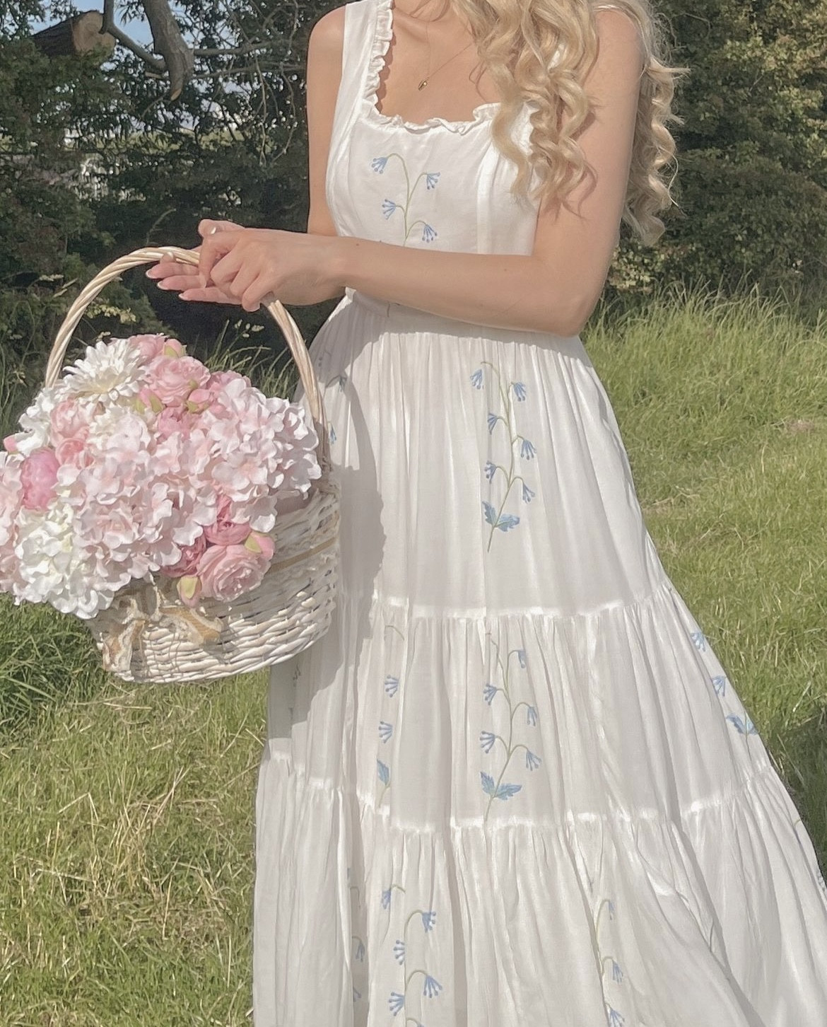 the sweetest summer meadow dress from JessaKae 🍃🧺🌸 wearing size S for reference! #cottagecore #fairy #princess

#LTKshoes #LTKstyletip #LTKsummer