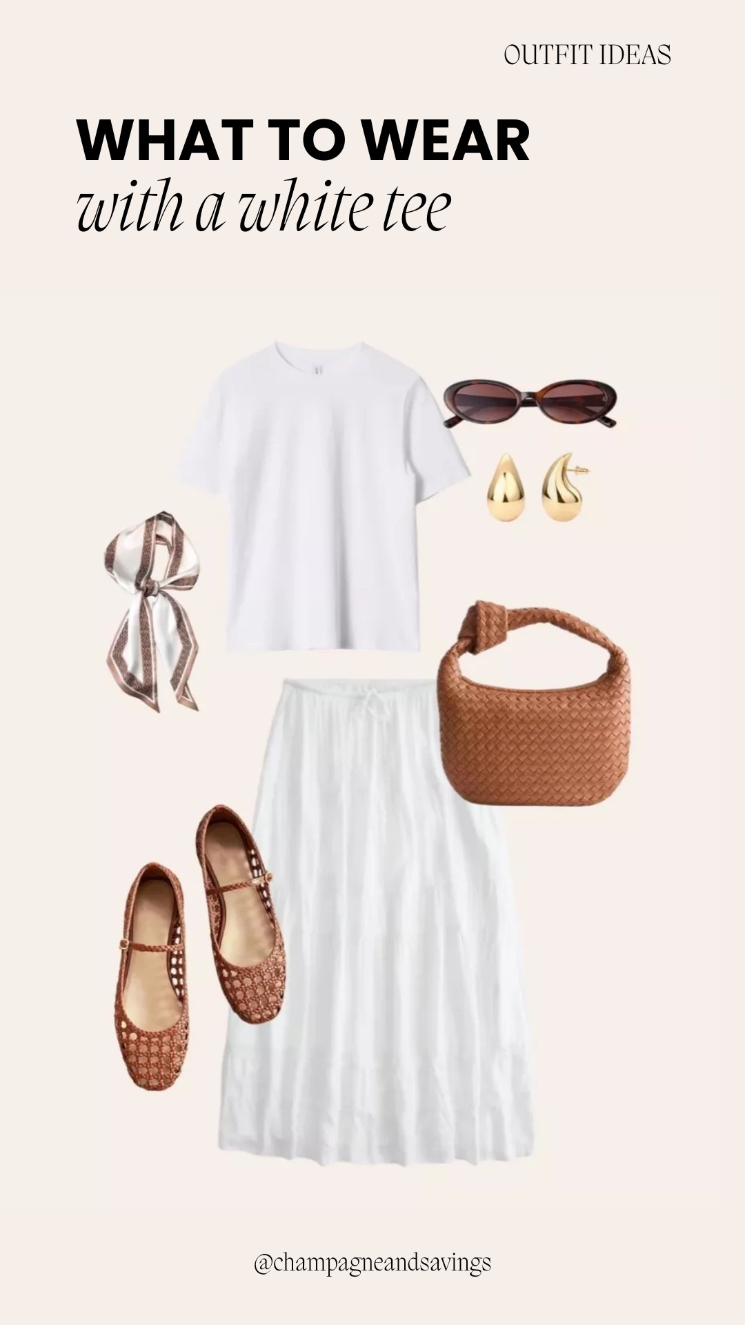 White tee outfit

#LTKootd