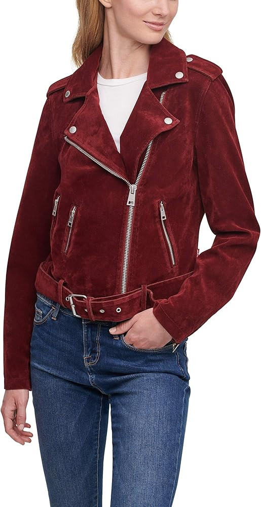 in Women's Leather & Faux Leather Jackets & Coats | Amazon (US)