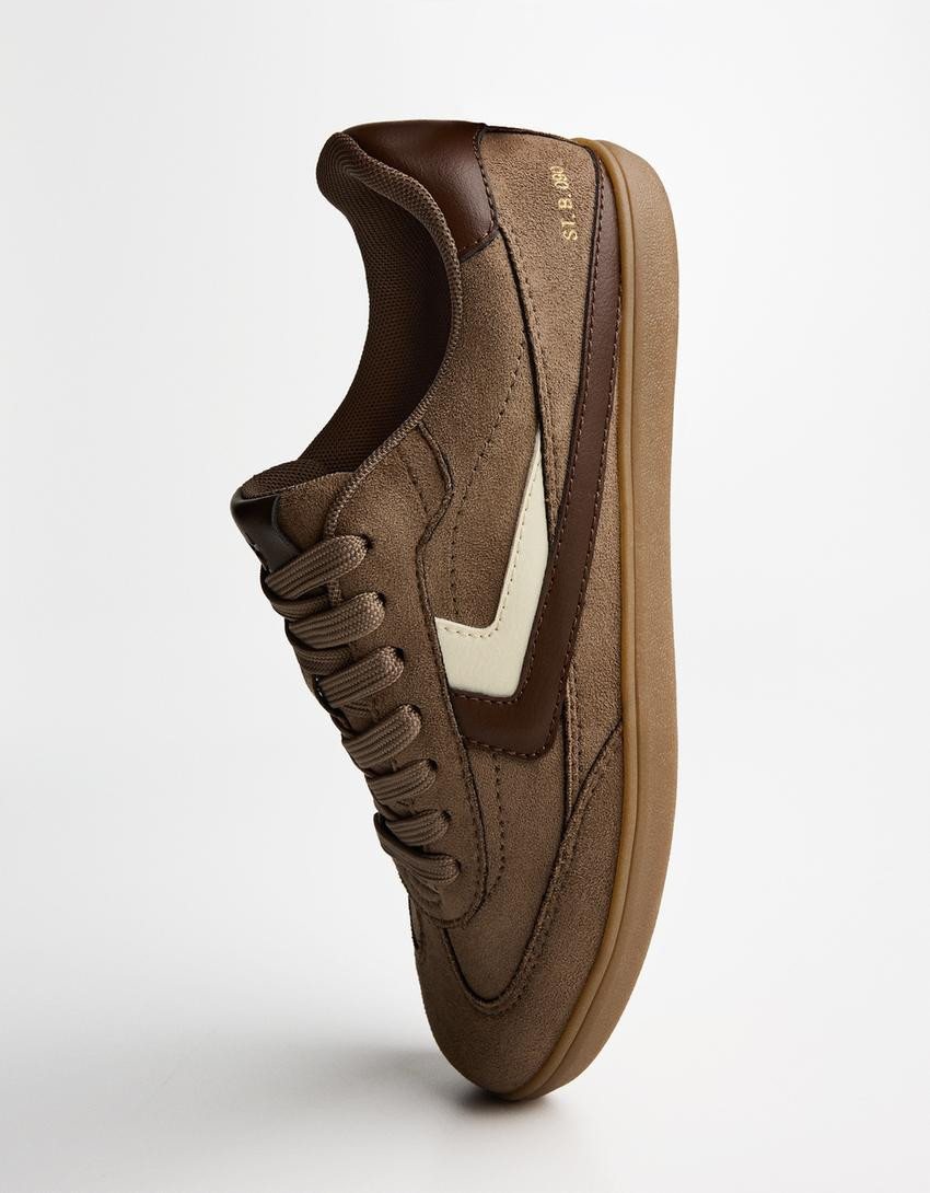 Retro trainers - Shoes - Women | Bershka GB