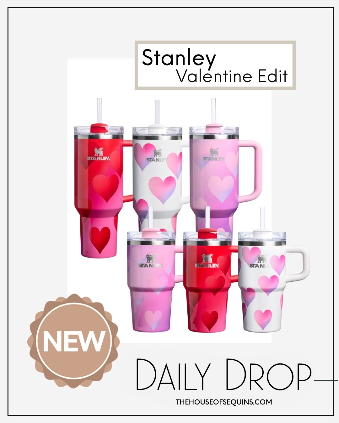 Stanley tumblers Valentine gifts!

Follow my LTK @thehouseofsequins on the @shop.LTK app to view this post and get my exclusive app-only content!

#liketkit 
@shop.ltk
https://liketk.it/5KdGG