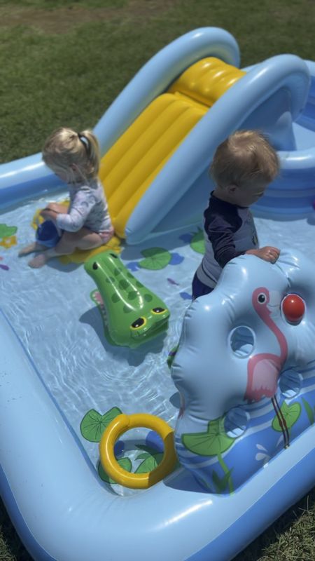 Have been using this slash pad nonstop and not just the babies 😉 parents approved too. Being outside is a game changer for these two and what perfect way than keeping them cool an entertained at the same time. 

Comment LINKS to this post and I’ll send you the  the link directly to your DMs. 

#LTKSeasonal #LTKhome #LTKbaby