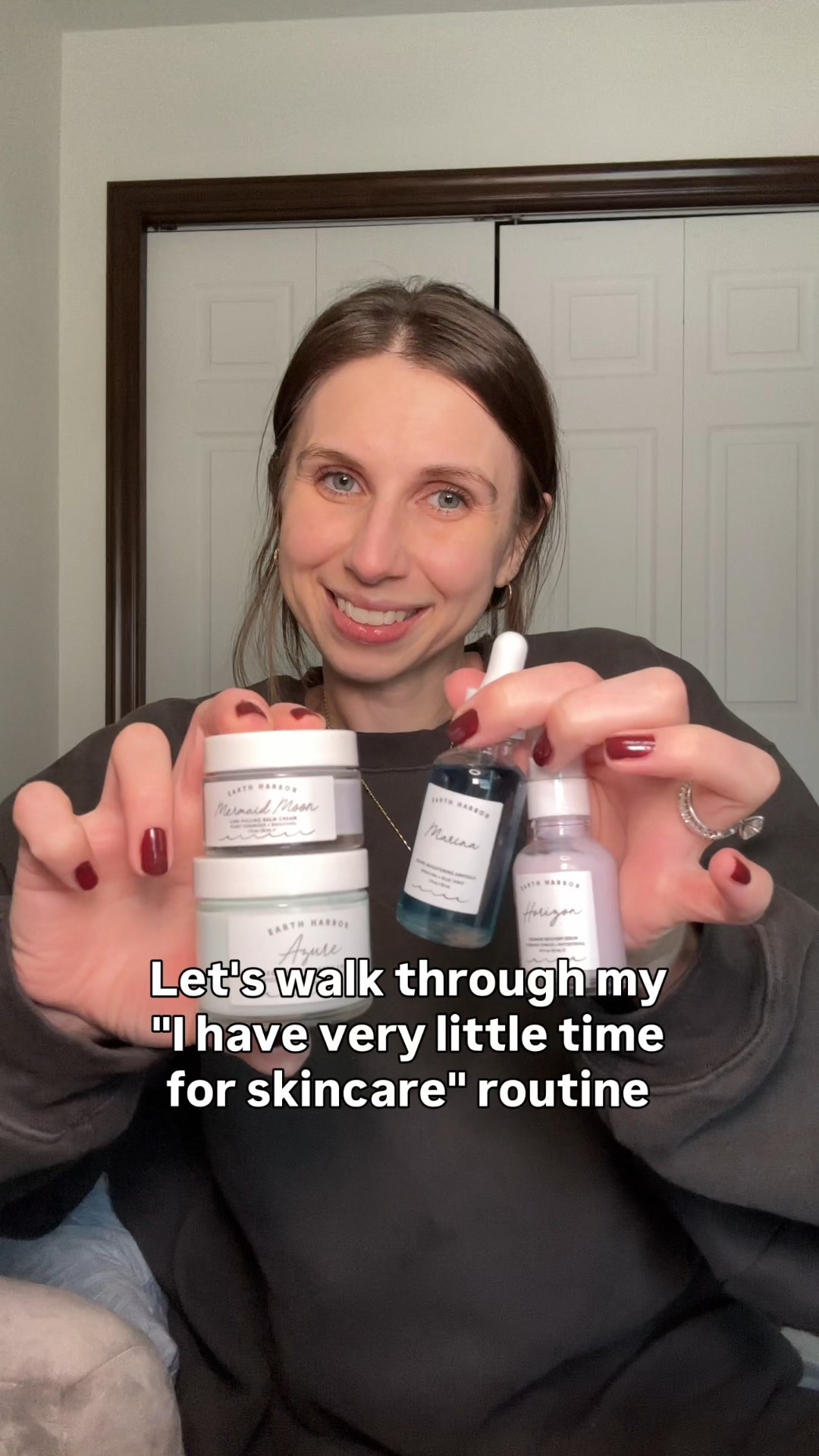 My current skincare routine looks a lot different now that I have an infant at home—and honestly, I don’t hate it. When I only have a few minutes, I reach for Earth Harbor because the formulas are clean, nourishing, and actually make my skin feel hydrated and glowy without a complicated routine. These are the products I use on my “very little time for skincare” days, which lately is almost every day.

I'm also linking the other Earth Harbor products I use regularly and love! 


#skincare #quickskincare #ad 

#LTKselfcare #LTKmomlife #LTKBeauty