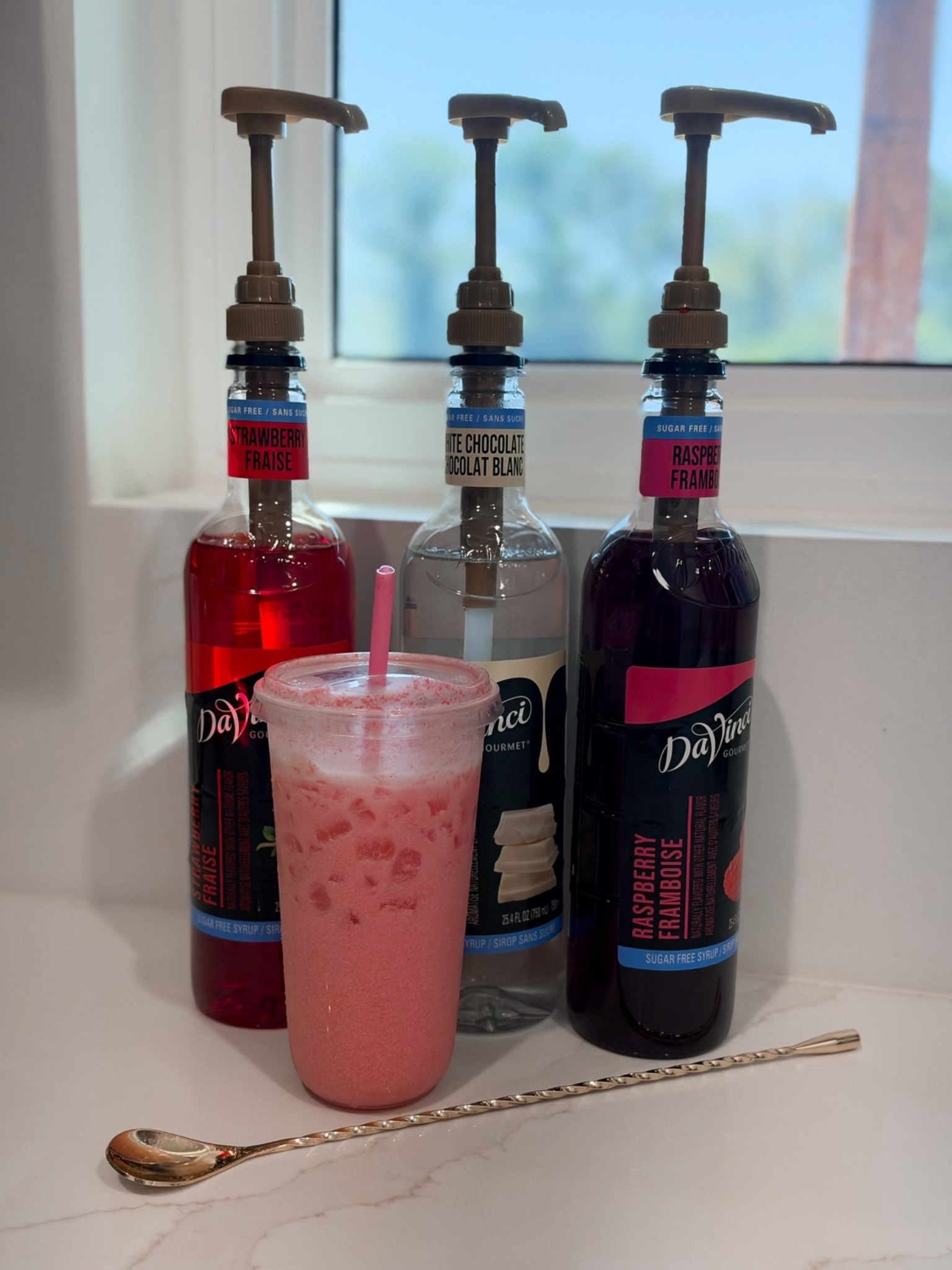 What I used for my drink!