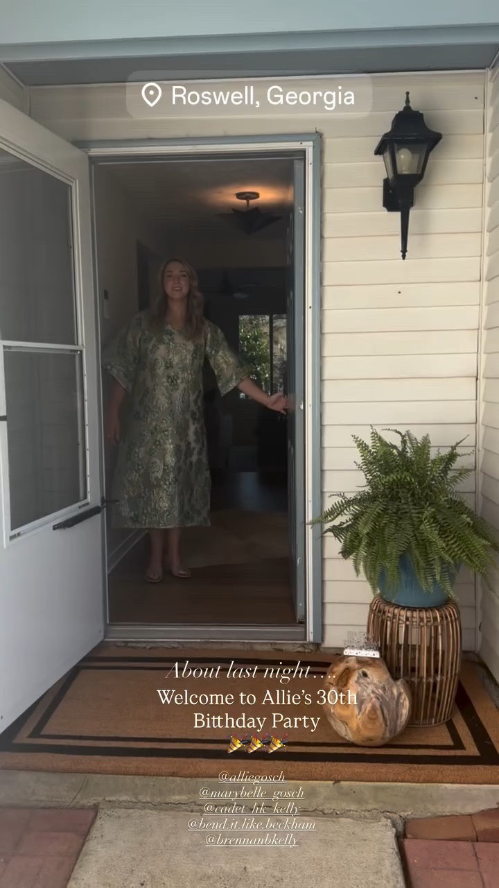 Allie’s 30th birthday must have items! From furnishings to hosting must-haves! 