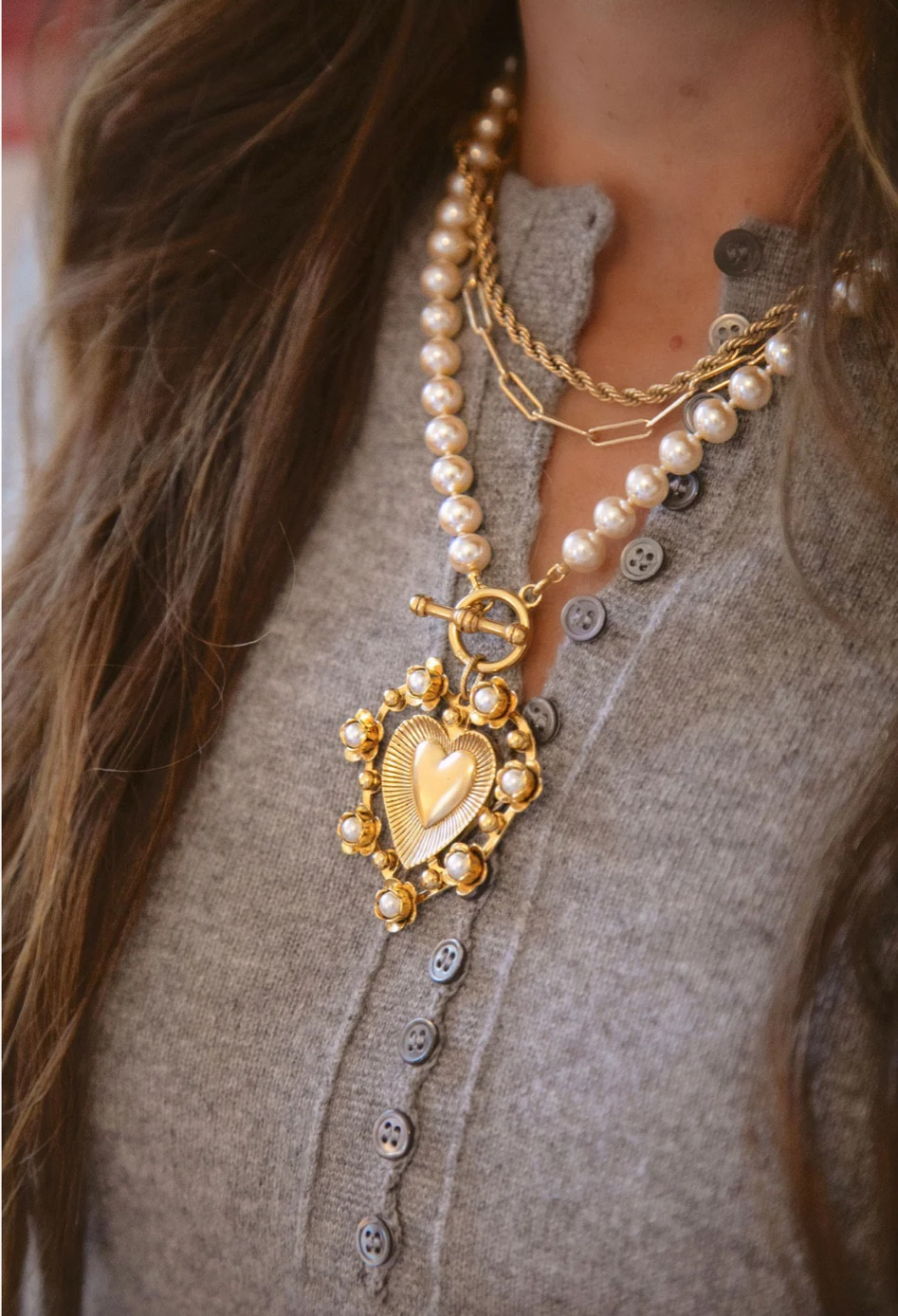 Heart necklace, pearl heart necklace, summer necklace, summer necklace stack 

#LTKSeasonal #LTKFestival #LTKsalealert