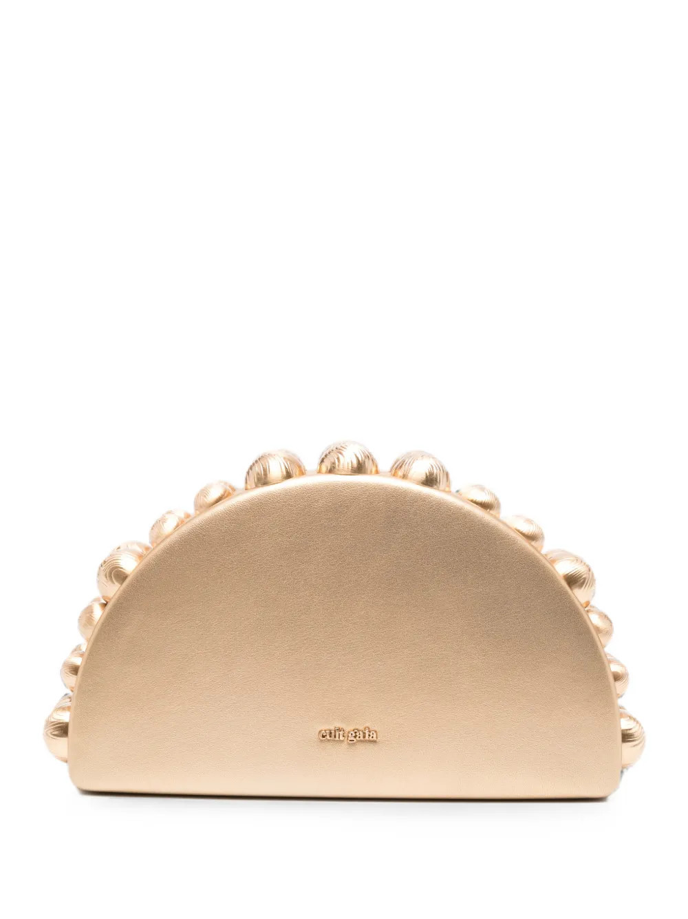 Cult Gaia Gili clutch - Gold | Farfetch Global