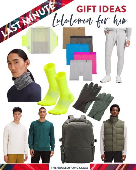 Last minute gift ideas for him from Lululemon 

#LTKGiftGuide #LTKHoliday #LTKmens