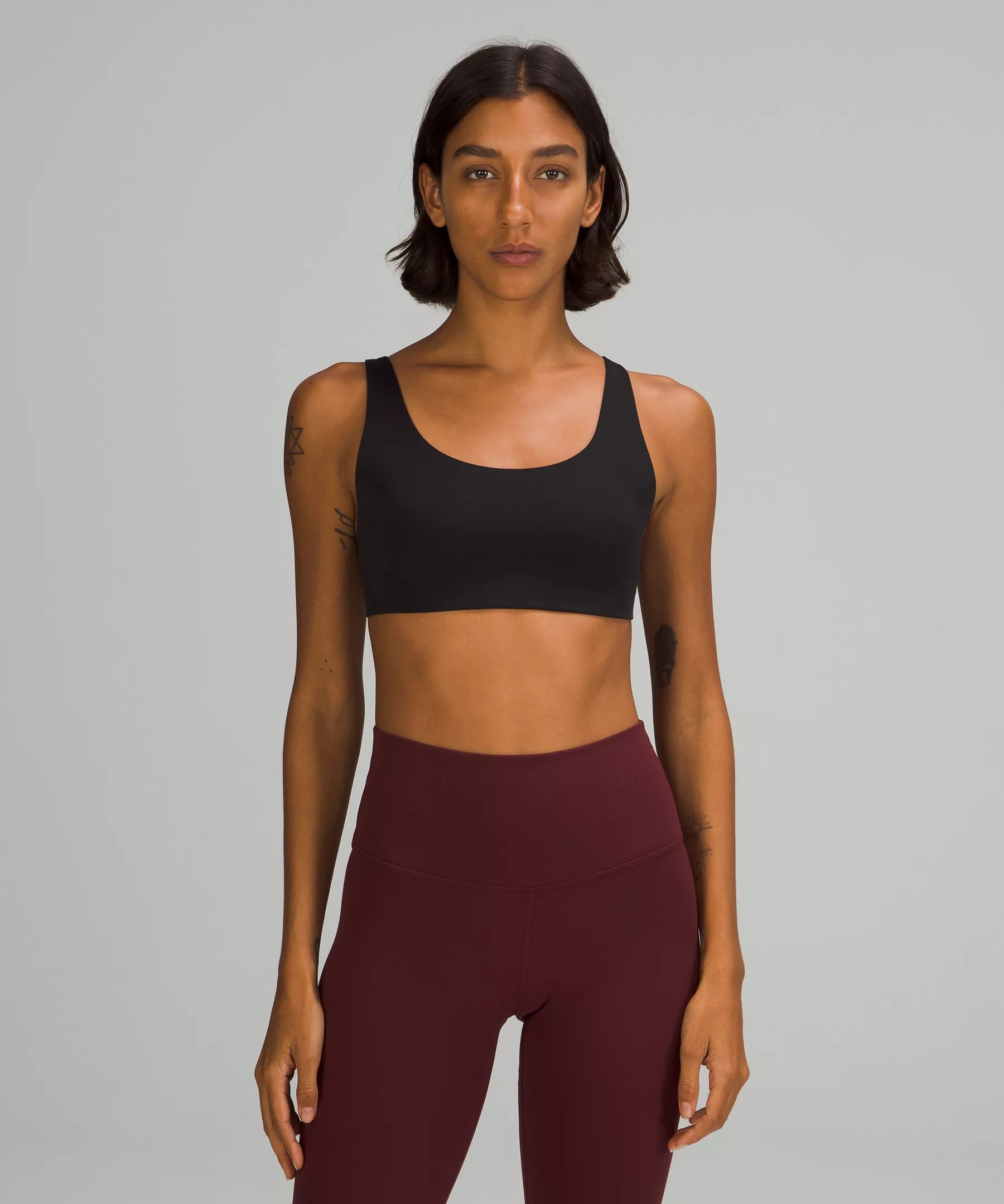 In Alignment Straight Strap Bra A/B | Lululemon (US)