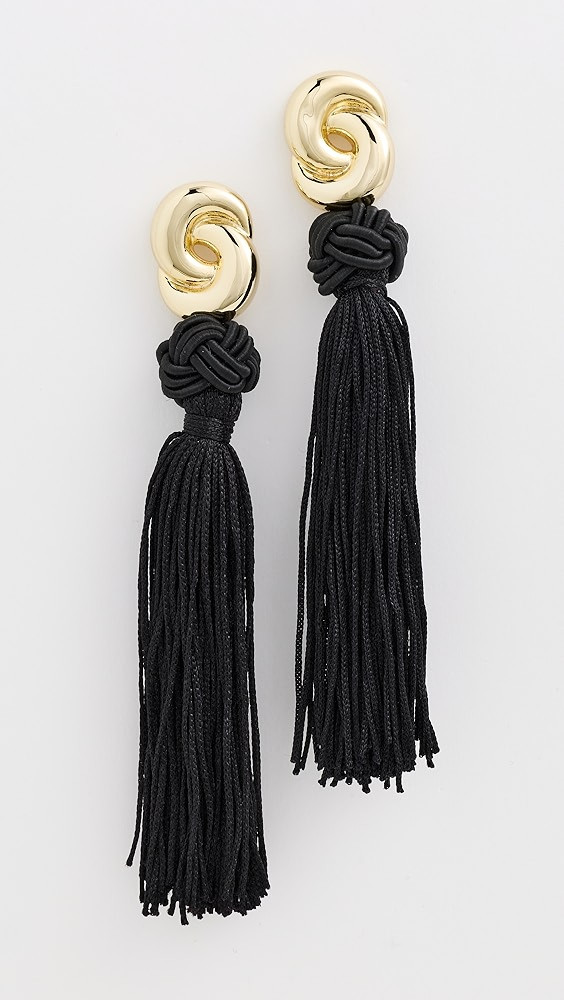 The Solstice Knot Tassel Earrings | Shopbop