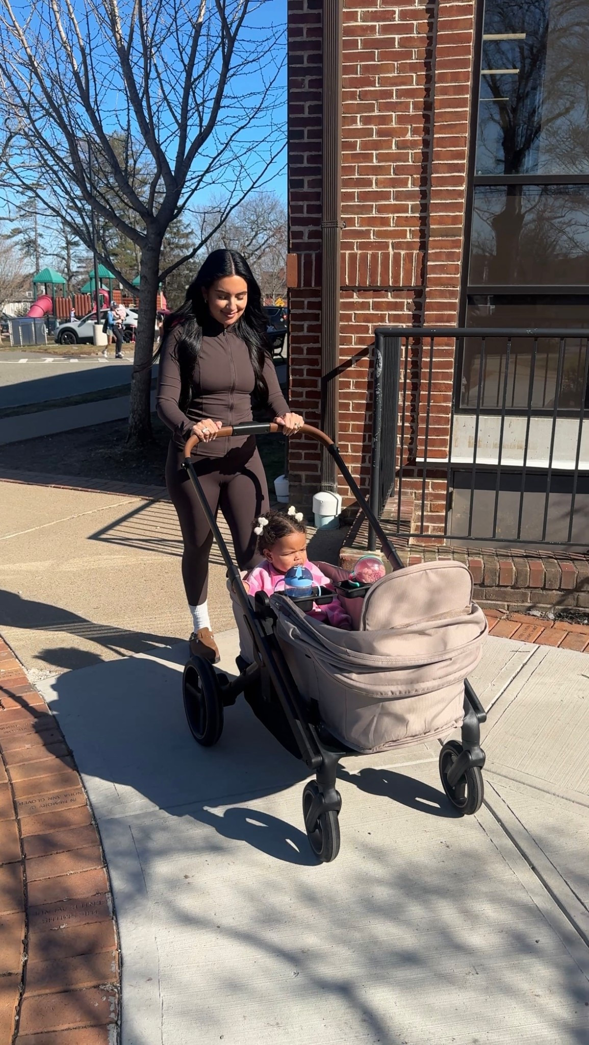 #ad A stroller that turns into a wagon - a toddler mom’s dream 🤭🤎 @evenflobaby @target @shop.ltk #TargetPartner #targetstyle #targetbaby #targetmom 